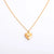 Simple Style Commute Heart Shape Copper 18k Gold Plated Zircon Pendant Necklace In Bulk