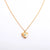 Simple Style Commute Heart Shape Copper 18k Gold Plated Zircon Pendant Necklace In Bulk