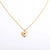 Simple Style Commute Heart Shape Copper 18k Gold Plated Zircon Pendant Necklace In Bulk