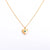 Simple Style Commute Heart Shape Copper 18k Gold Plated Zircon Pendant Necklace In Bulk