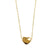 Simple Style Commute Heart Shape Stainless Steel Plating Gold Plated Pendant Necklace