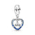 Simple Style Commute Heart Shape Sterling Silver Inlay Rhinestones Jewelry Accessories