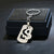 Simple Style Commute Letter Stainless Steel Keychain