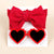 Simple Style Commute Solid Color Bow Knot Plastic Knit Hair Band