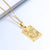 Simple Style Constellation Stainless Steel Plating Necklace