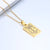 Simple Style Constellation Stainless Steel Plating Necklace