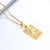 Simple Style Constellation Stainless Steel Plating Necklace