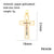 Simple Style Cross Astronaut Copper Enamel Inlay Zircon 18k Gold Plated Charms