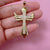 Simple Style Cross Copper Plating Jewelry Accessories