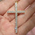 Simple Style Cross Copper Plating Jewelry Accessories