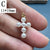 Simple Style Cross Imitation Pearl Plating Jewelry Accessories