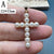 Simple Style Cross Imitation Pearl Plating Jewelry Accessories