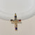 Simple Style Cross Zircon Copper Wholesale Charms Jewelry Accessories