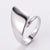 Simple Style Curve Stainless Steel Twist Plating 18k Gold Plated Open Ring