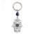 Simple Style Devil's Eye Alloy Patchwork Women's Keychain