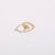 Simple Style Devil's Eye Copper Plating Inlay Zircon 14k Gold Plated Rings