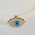 Simple Style Devil's Eye Zircon Copper Wholesale Charms Jewelry Accessories