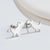 Simple Style Dinosaur Stainless Steel Plating Ear Studs 1 Pair