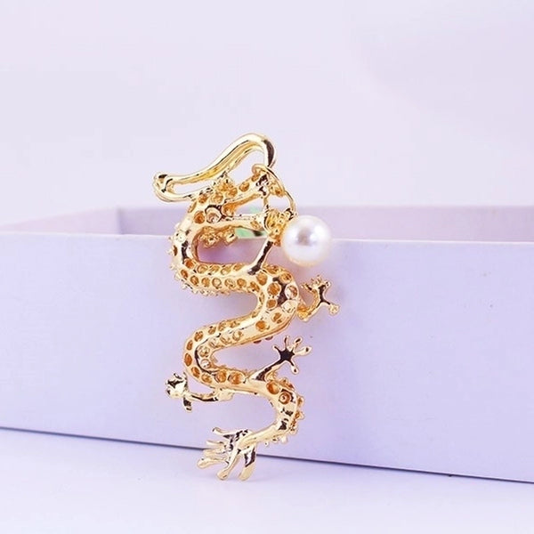 Simple Style Dragon Zinc Alloy Plating Inlay Rhinestones Unisex Bag Pendant Keychain