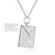 Simple Style Envelope Stainless Steel Titanium Steel Plating Gold Plated Pendant Necklace