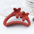 Simple Style Flower Arylic Stoving Varnish Hair Claws 1 Piece