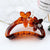 Simple Style Flower Arylic Stoving Varnish Hair Claws 1 Piece