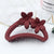 Simple Style Flower Arylic Stoving Varnish Hair Claws 1 Piece