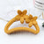 Simple Style Flower Arylic Stoving Varnish Hair Claws 1 Piece