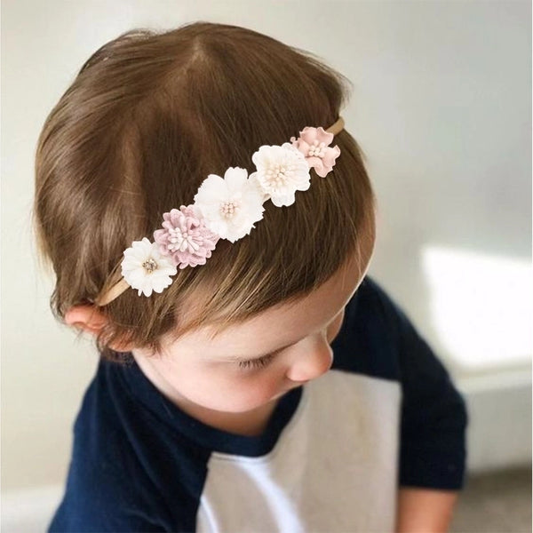 Simple Style Flower Cloth Hair Band