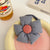 Simple Style Flower Cloth Patchwork Hair Tie 1 Piece