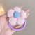 Simple Style Flower Cloth Patchwork Hair Tie 1 Piece