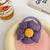 Simple Style Flower Cloth Patchwork Hair Tie 1 Piece