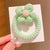 Simple Style Flower Cloth Patchwork Hair Tie 1 Piece