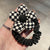 Simple Style Flower Cloth Patchwork Hair Tie 1 Piece