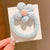 Simple Style Flower Cloth Patchwork Hair Tie 1 Piece