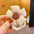 Simple Style Flower Cloth Patchwork Hair Tie 1 Piece