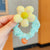 Simple Style Flower Cloth Patchwork Hair Tie 1 Piece