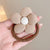 Simple Style Flower Cloth Patchwork Hair Tie 1 Piece