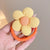 Simple Style Flower Cloth Patchwork Hair Tie 1 Piece