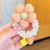 Simple Style Flower Cloth Patchwork Hair Tie 1 Piece