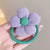 Simple Style Flower Cloth Patchwork Hair Tie 1 Piece