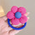 Simple Style Flower Cloth Patchwork Hair Tie 1 Piece