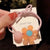 Simple Style Flower Cloth Patchwork Hair Tie 1 Piece