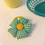 Simple Style Flower Cloth Patchwork Hair Tie 1 Piece