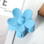 Simple Style Flower Plastic Stoving Varnish Hair Claws 1 Piece