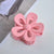 Simple Style Flower Plastic Stoving Varnish Hair Claws 1 Piece