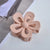 Simple Style Flower Plastic Stoving Varnish Hair Claws 1 Piece