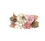 Simple Style Flower Polyester Patchwork Hair Clip