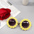 Simple Style Flower Resin Kids Sunglasses