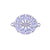 Simple Style Flower Rose Gold Plated Gold Plated Silver Plated Zircon Copper Wholesale Jewelry Accessories